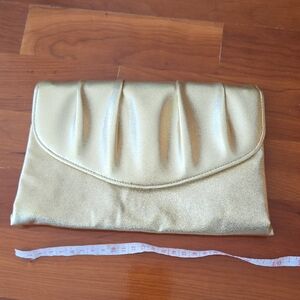 Elegant Gold Clutch Bag